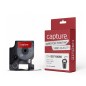 Capture 12mm x 5.5m Black on White